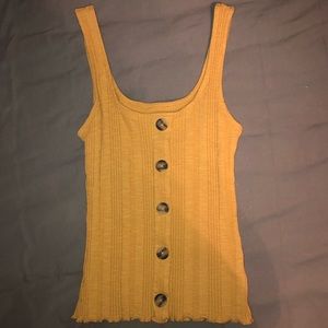 yellow women’s tank top